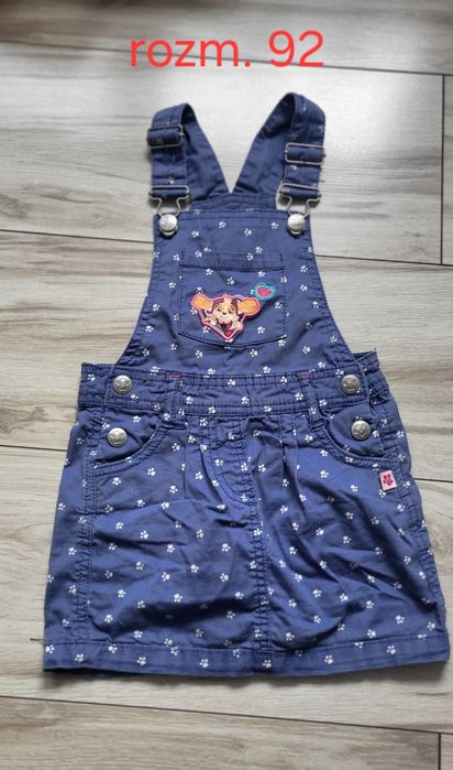 Spodniczka ogrodniczka psi patrol rozm 92