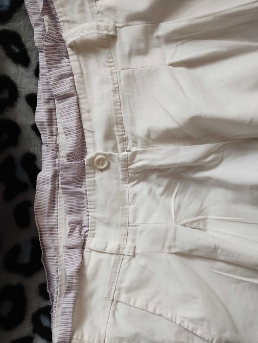 Spodenki białe cienki