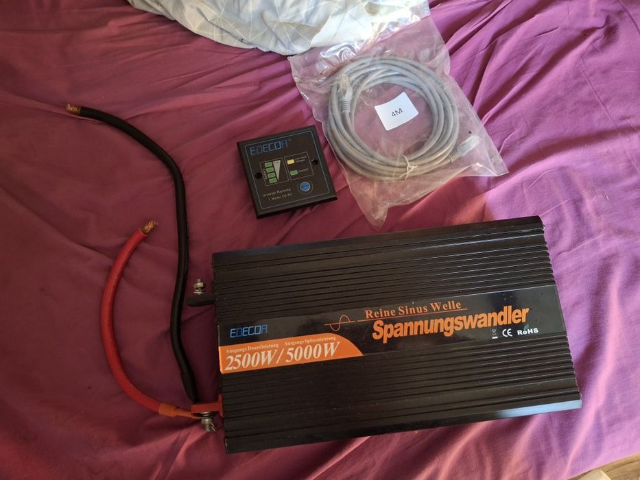 Inversor Edecoa 24 v 2500/5000 watts