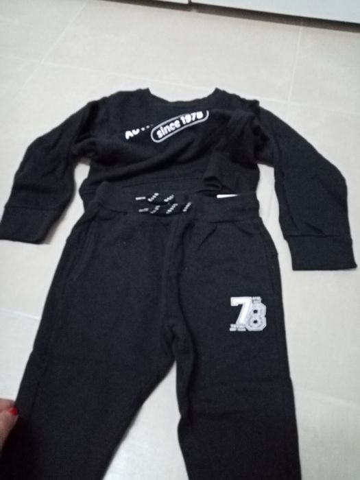 Fato treino preto tifossi 3-4