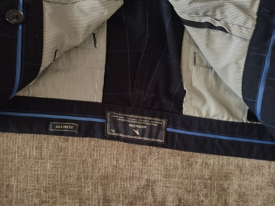 Spodnie garniturowe XL