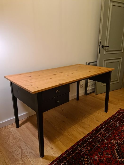 Drewniane biurko IKEA ARKELSTORP 140x70 cm