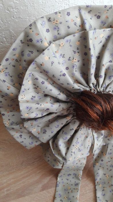XXL scrunchies z ozdobnymi paskami