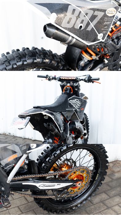 MATRICULADA KTM EXC 125 11KW ATÉ 87€/MÊS