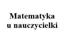 Korepetycje z matematyki