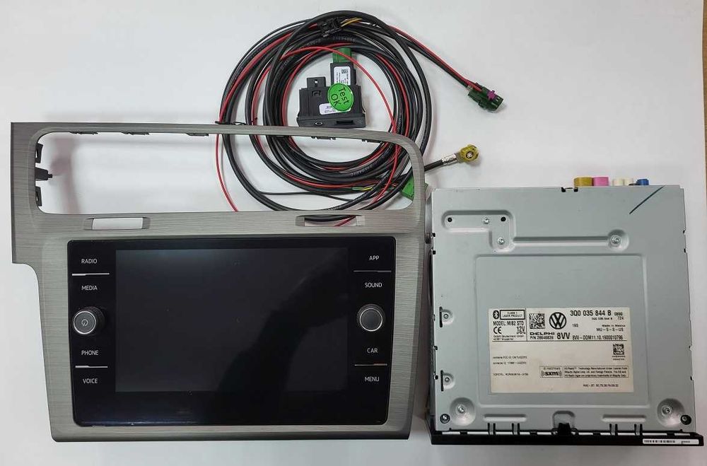 Оригінал магнітола VW Golf 7 MIB2 Composition Media Carplay Bluetooth