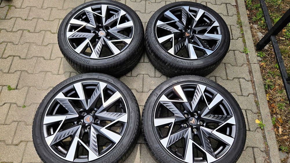 Cupra Formentor Koła 19 Cali Sandstorm Bridgestone Turanza T005 Lato Jak Nowe !!!