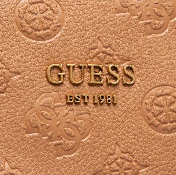 GUESS Plecak damski Vikky brązowy NOWY