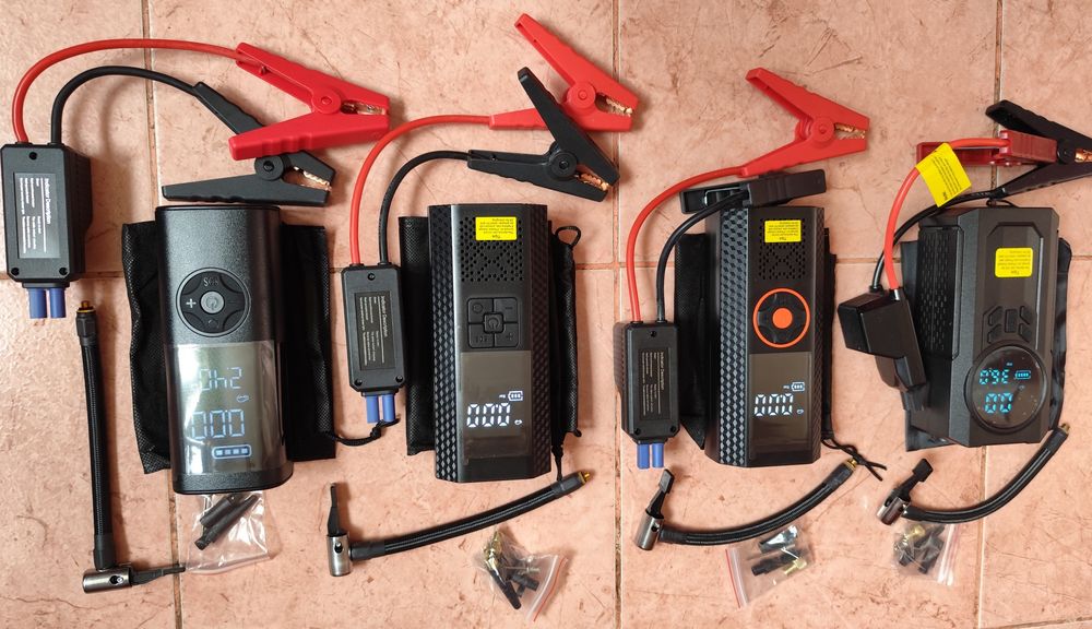 Потужний Бустер Ждампстартер з компресором  є самовивіз  Київ