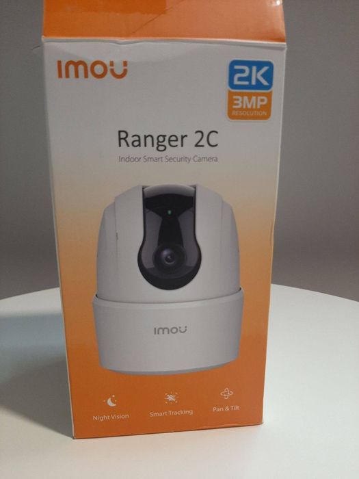 Wi-Fi камера Imou Ranger 2C 3MP (2K) | Поворотна 360° | Відеоняня