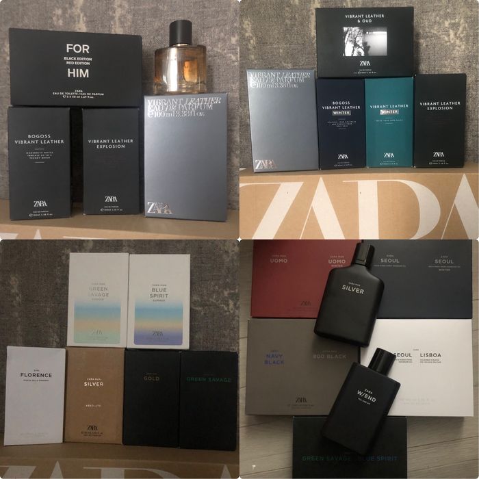 Чоловічі парфуми ZARA.Роздріб,опт.дроп.