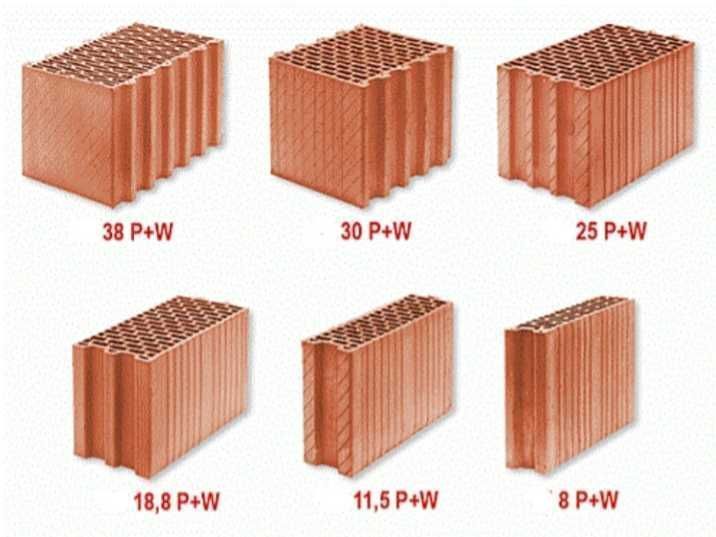 Pustak Ceramiczny, pustaki ceramiczne, pustak, P+W, cegła, kratówka