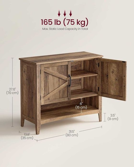 Szafka na buty VASAGLE