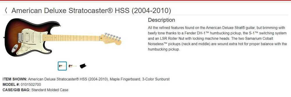 Fender (Made in USA)