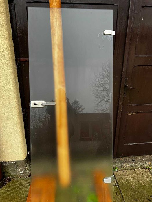 Drzwi sklane 2 sztuki 82x203