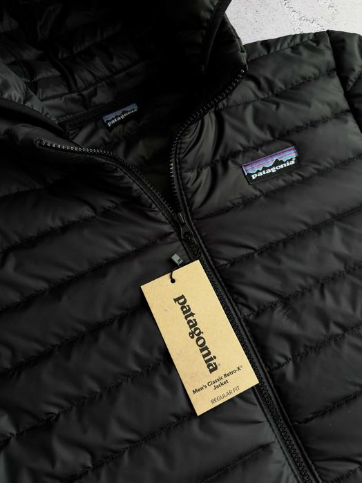 Куртка Patagonia мужская демисезонная осенняя весенняя до 0°С патагония черная