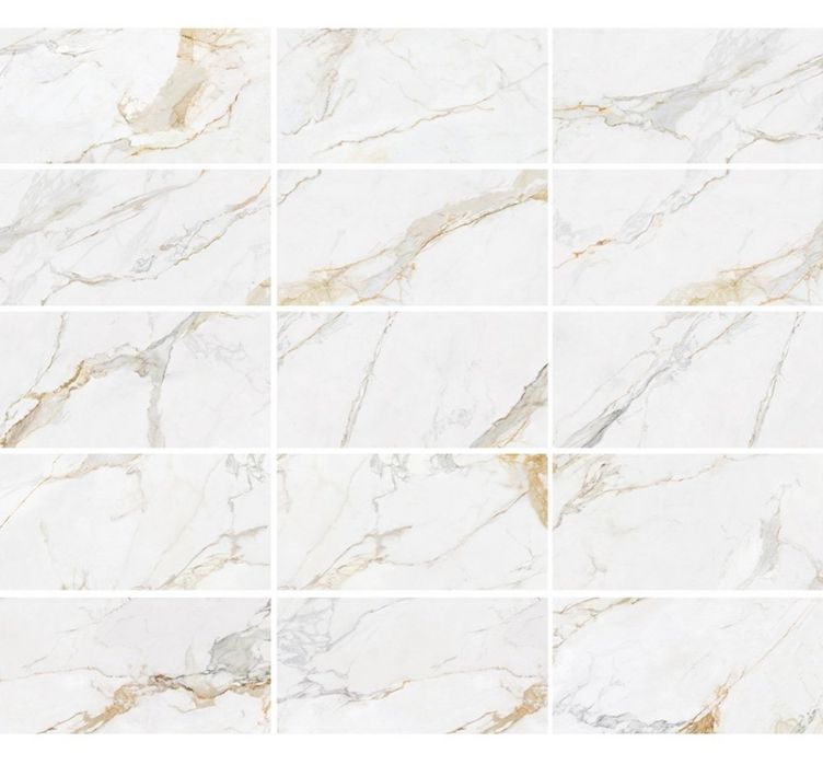 Ecoceramic MARSHALL CALACATTA GOLD mat 60x120 gat. I