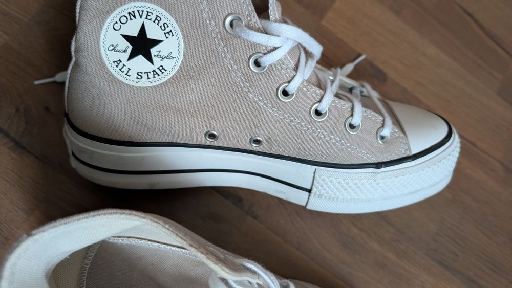 Converse trampki beż latte