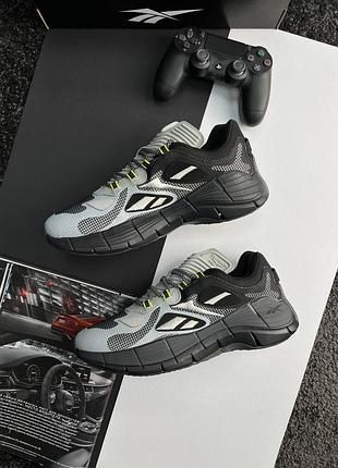 кросівки Reebok Zig Kinetica Gray Black