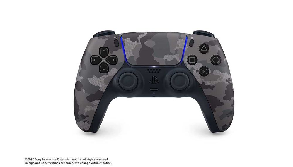 PlayStation DualSense Wireless Controller – Gray Camouflage