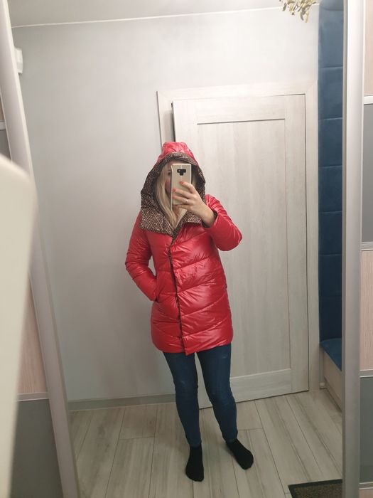 Kurtka damska kolor czerwony S