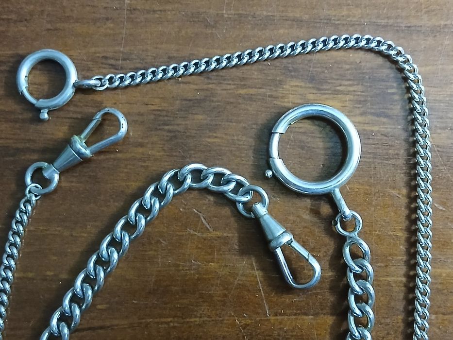 Correntes relogios de bolso