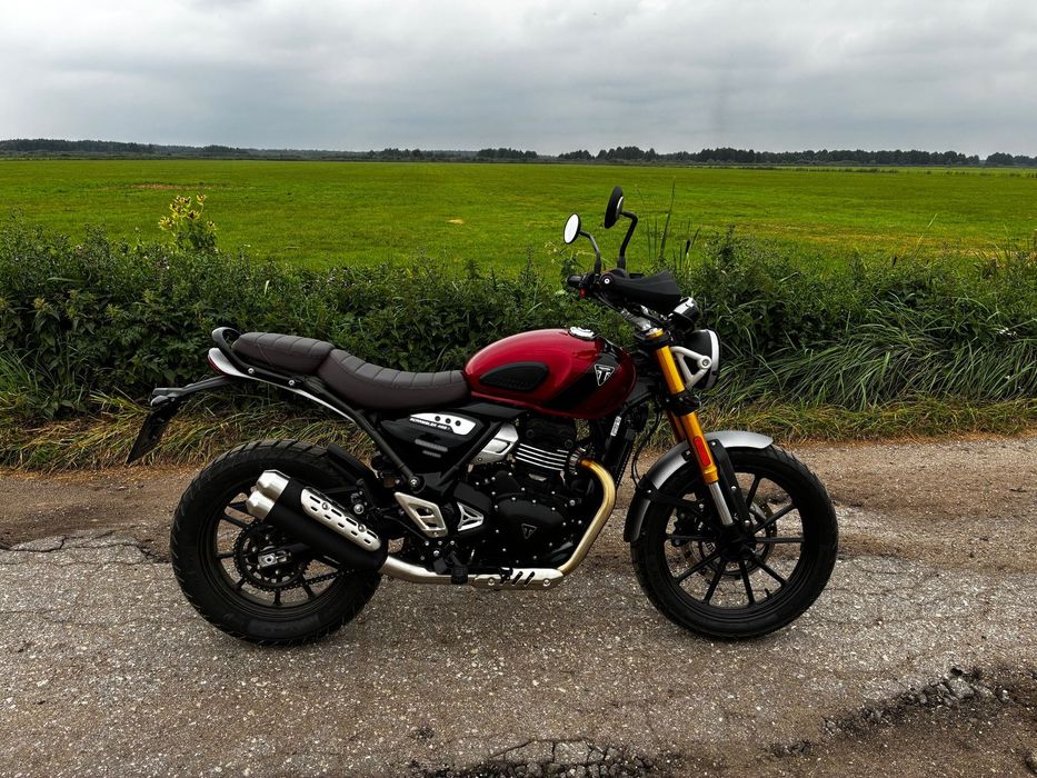 Triumph Scrambler Pierwszy właściciel kupiony w lipcu stan idealny