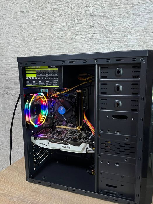 ТОП ИГРОВОЙ компьютер i5 4590 GTX 1060 3GB  SSD 120 игровой компьютер ПК системный блок 500W