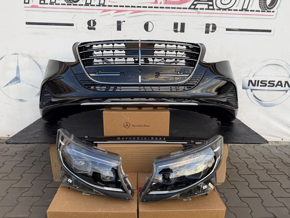 Бампер Vito V-class W447 фара фари мультибім multibiem рестайлинг з 2024 року Віто Веклас Метріс