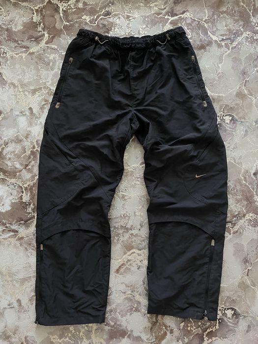 Nike nylon neylon pants cargo Нейлоновые карго штаны найк винтажные vintage на утяжках