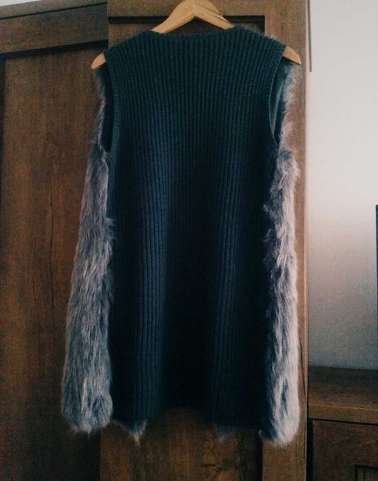 Nowe futerko-kamizelka