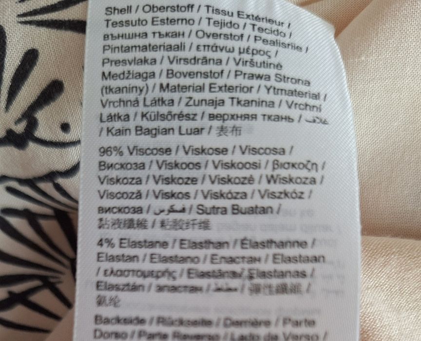 Esprit letnia bluzka z wiskozy M