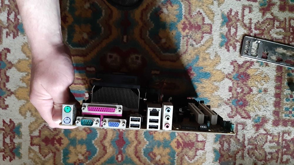 Материнская плата + процессор и оперативка(AM 2)