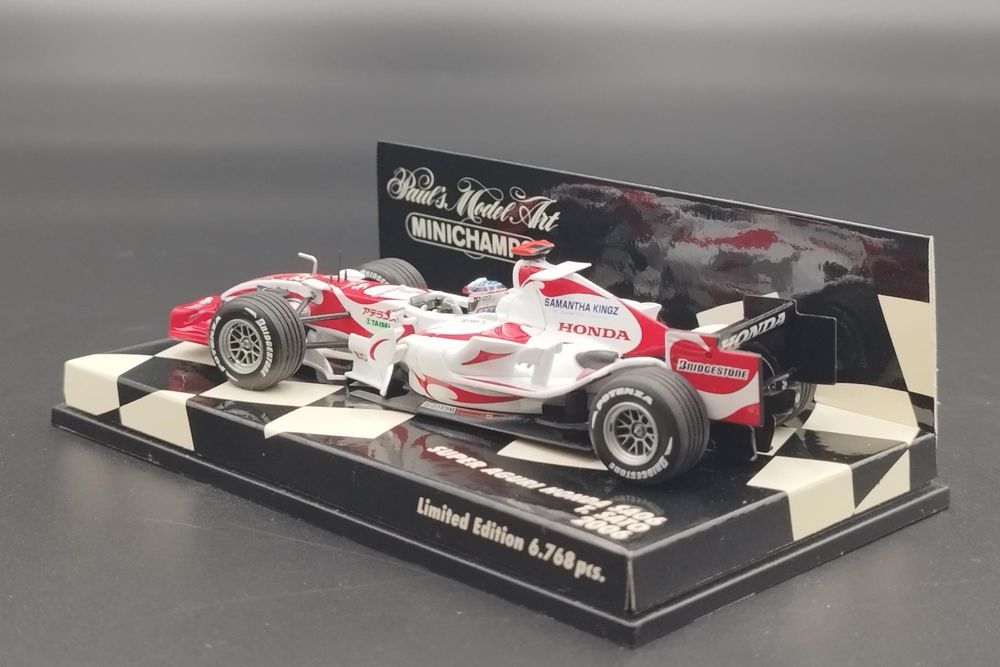 1:43 F1 Super Aguri Honda SA06 T Sato 2006 Minichamps