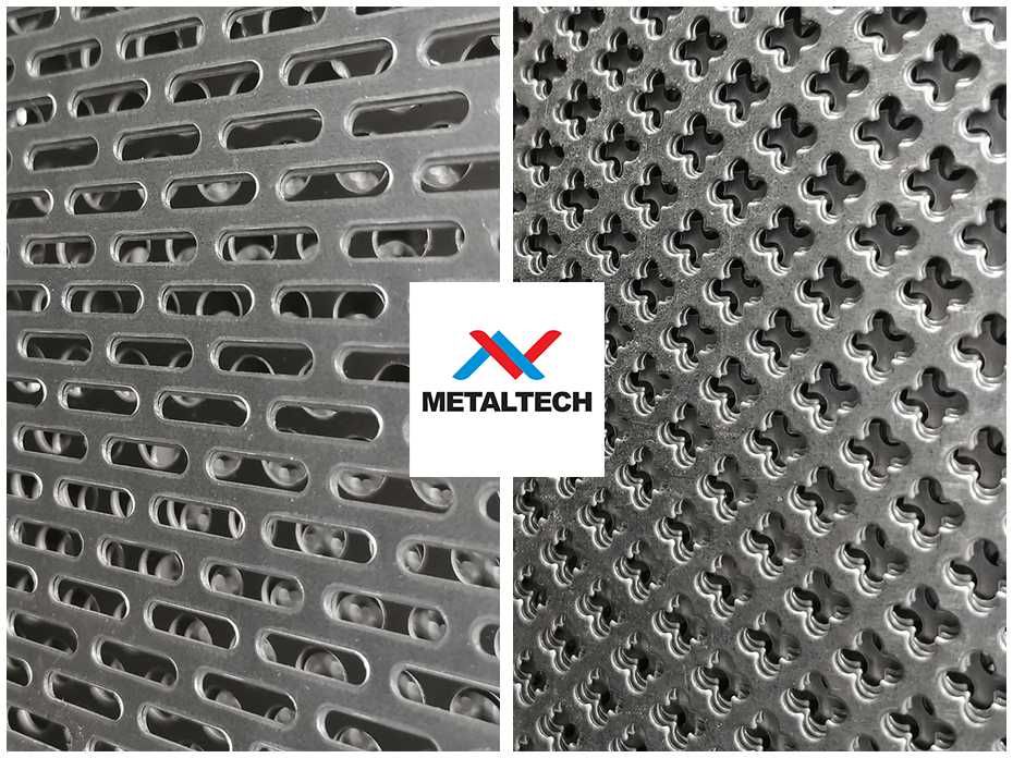 Blacha perforowana ozdobna Lvl KRZYŻYK SUROWA OCYNK METALTECH Września