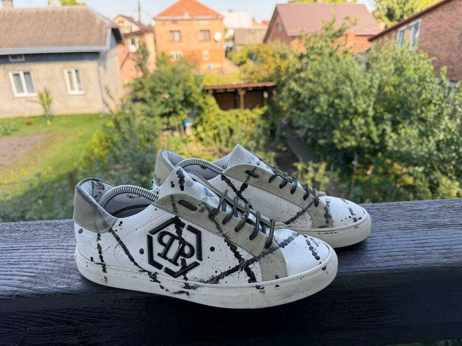 Шкіряні кеди Philipp Plein Skizzo 1 (41)