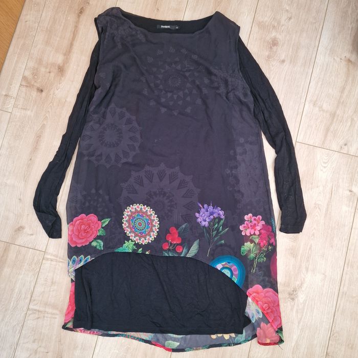 Vestido Preto Desigual