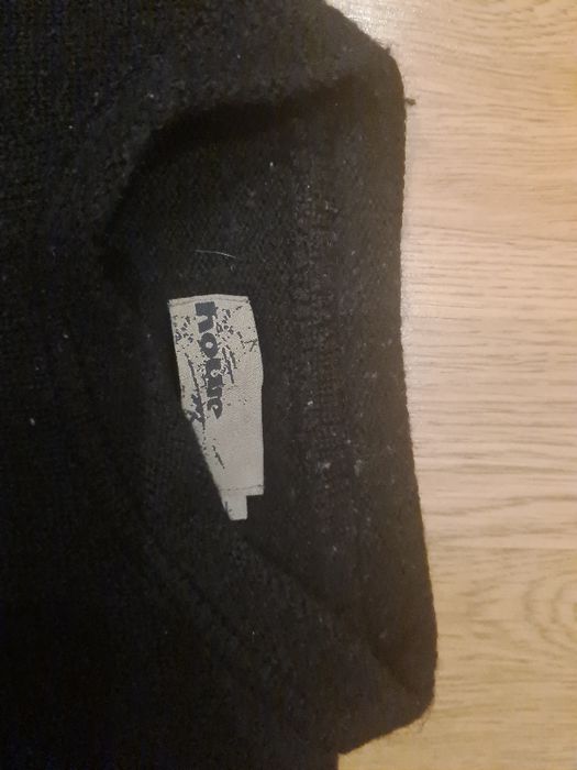 Sweter męski czarny