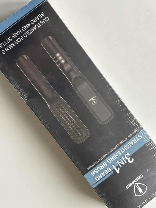 elektryczna szczotka prostująca do brody i włosów