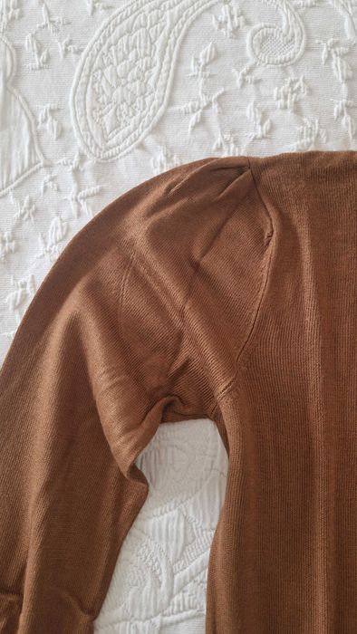 Camisola de Gola Alta, malha, Pull & Bear, tamanho L, nova