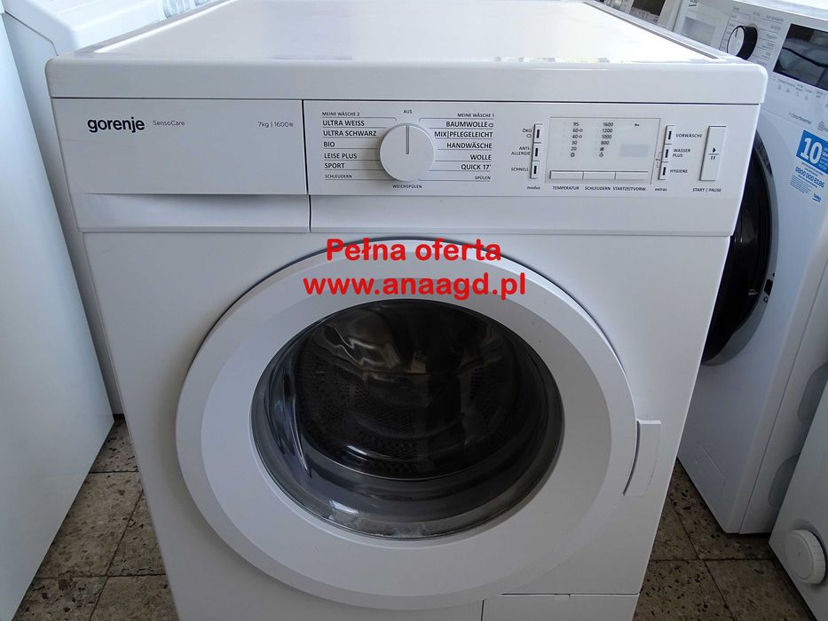 Pralka GORENJE Senso Care 7 kg  GWARANCJA ! Duży Wybór Sprzętu AGD