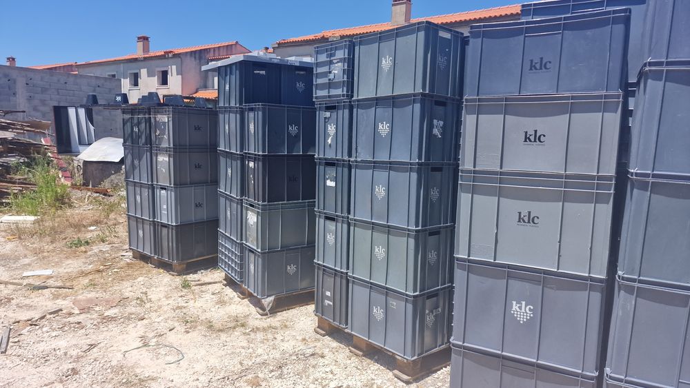 Caixas palotes 600x400x400 plasticas