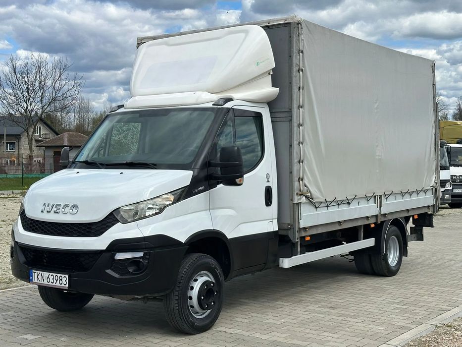 Iveco Iveco 65c15 70c17 72c18, DMC 3.5t, Skrzynia 4.5m/2.30m  Firanka, Dmc 3.5T, Winda Dholandia 1500kg