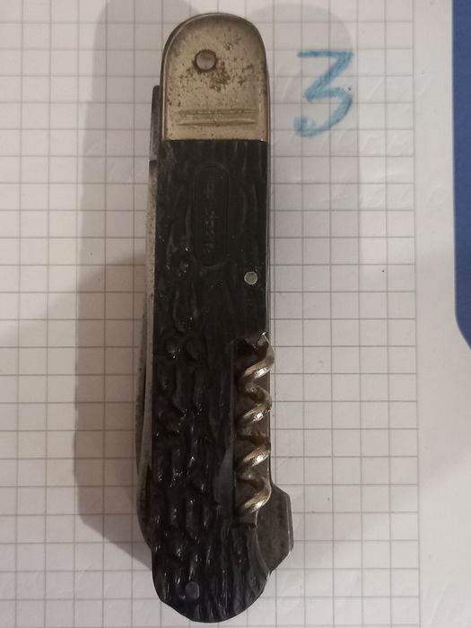 Перочинный довоенный нож BOKER 182. VEB SESTA. Ворсма