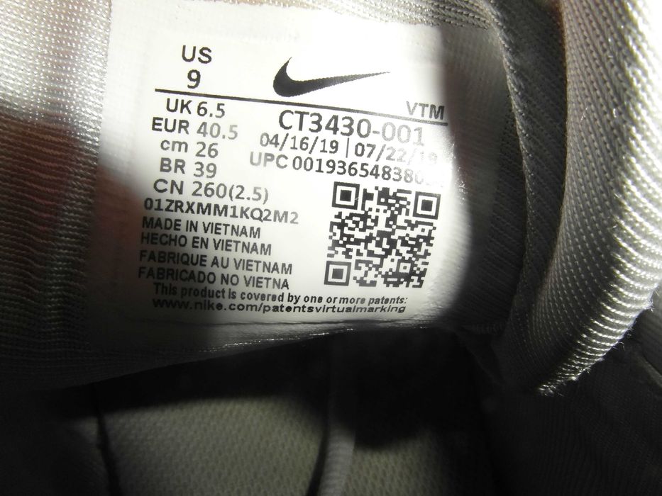 Nike Air Max 720 Ispa Grey Silver Damskie Buty sportowe 40,5