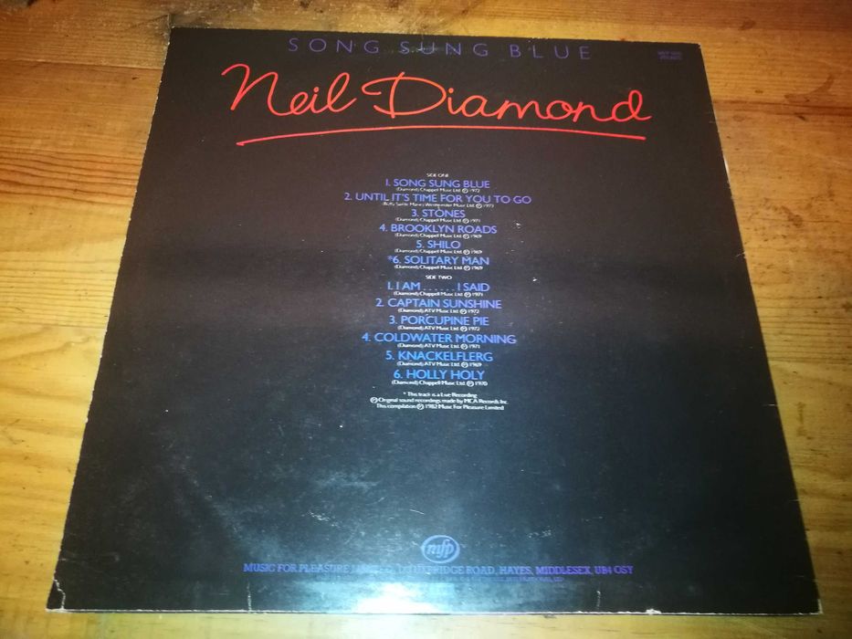 NEIL DIAMOND - Song Sung lue LP