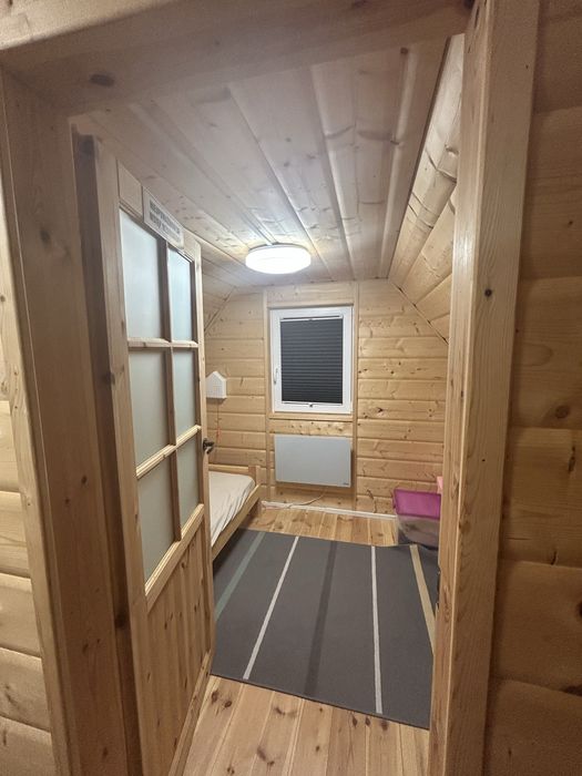 Dom drewniany 75 m² | 12 arów działki | 100 km od Warszawy | Dzbadzek