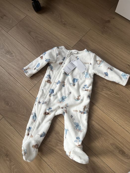 Next Теплий  флісовий комбінезон 6-9 міс