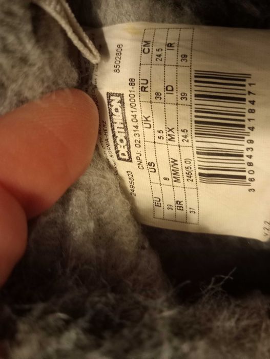 Śniegowce Decathlon r.39