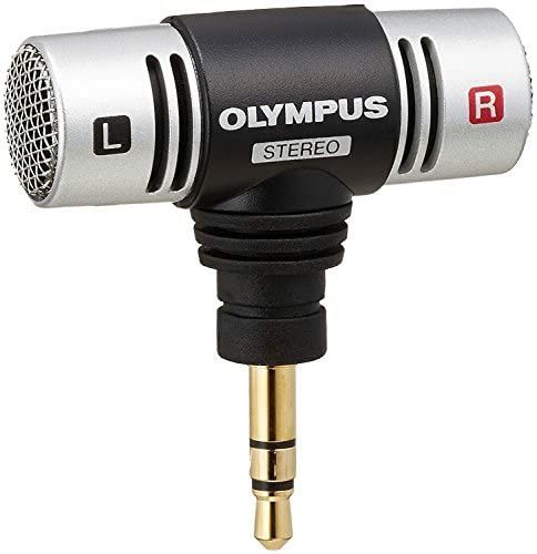 Olympus - Microfone profissional Stereo ME51S - Ótimo para Youtube & V